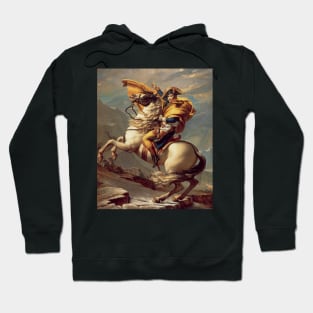 Bonaparte franchissant le Grand-Saint-Bernard - par Jacques-Louis David Hoodie